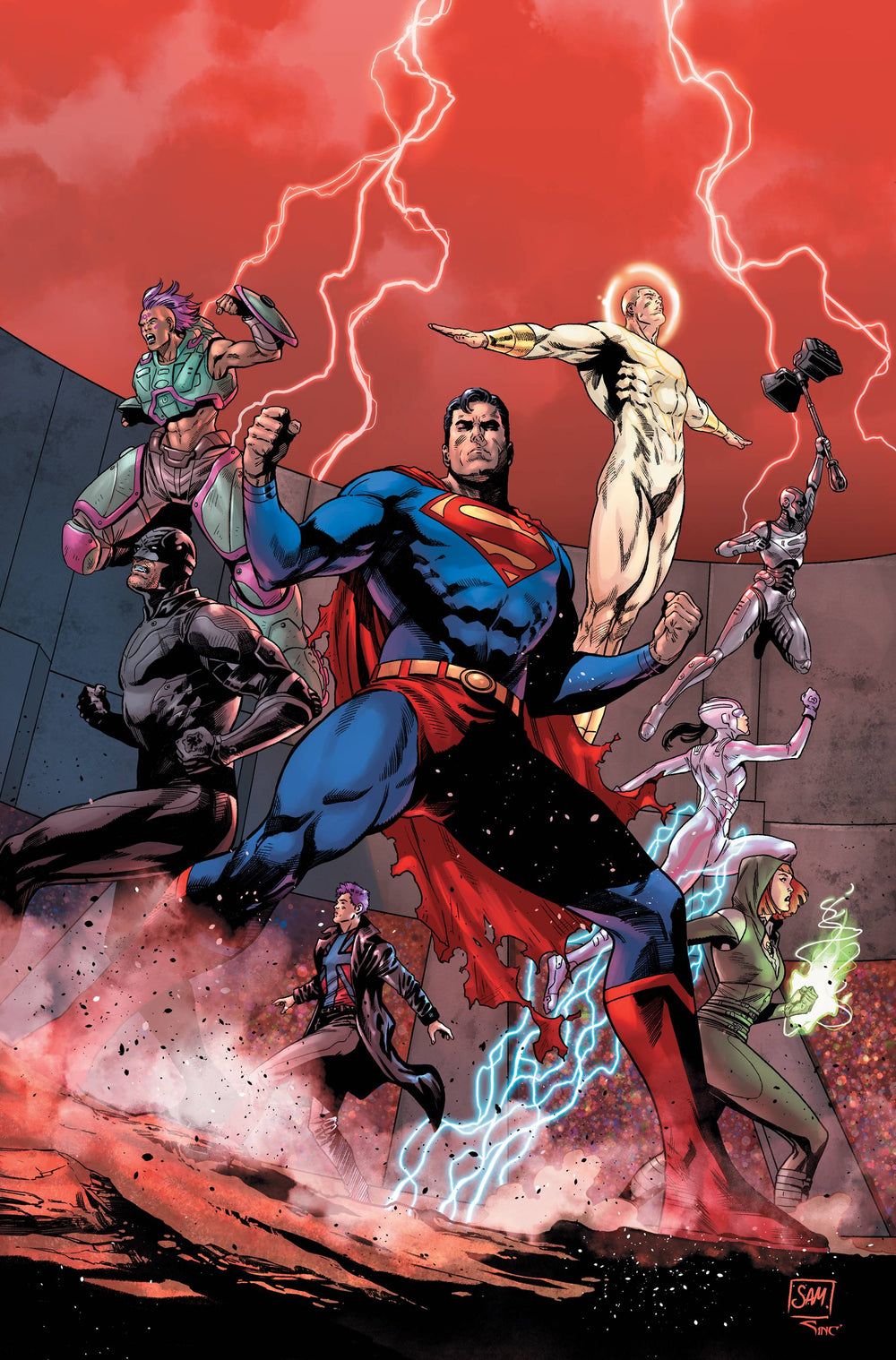 ACTION COMICS #1036 CVR A SAMPERE
