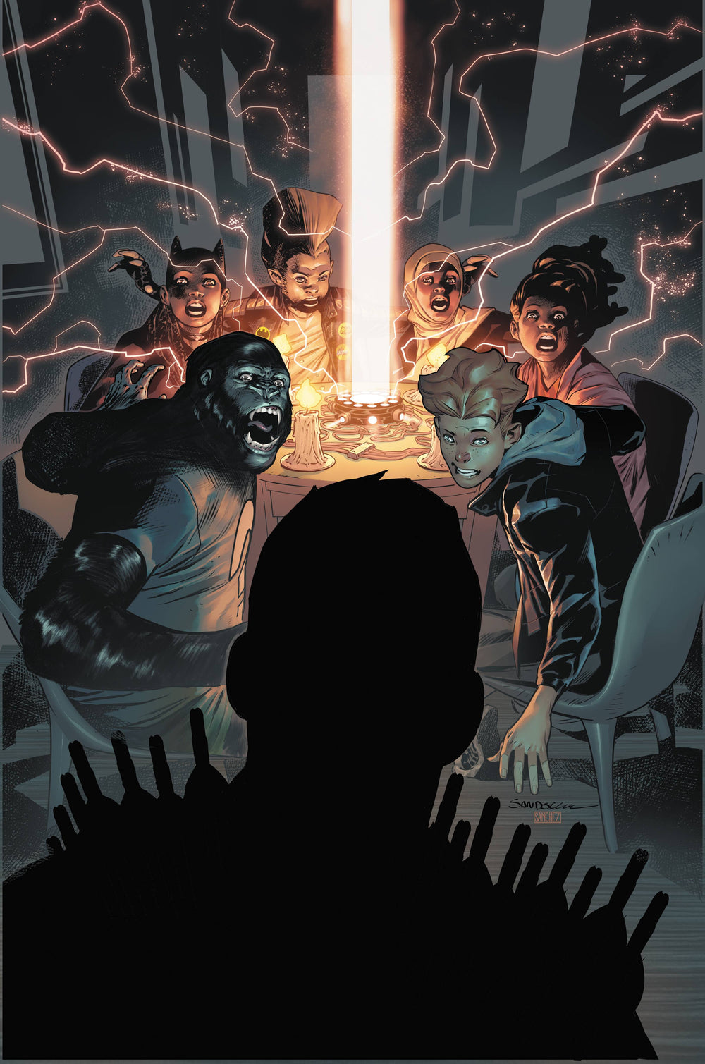 TEEN TITANS ACADEMY #8 CVR A SANDOVAL