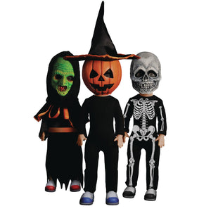 LIVING DEAD DOLLS HALLOWEEN 3 TRICK-OR-TREATERS BOXED SET