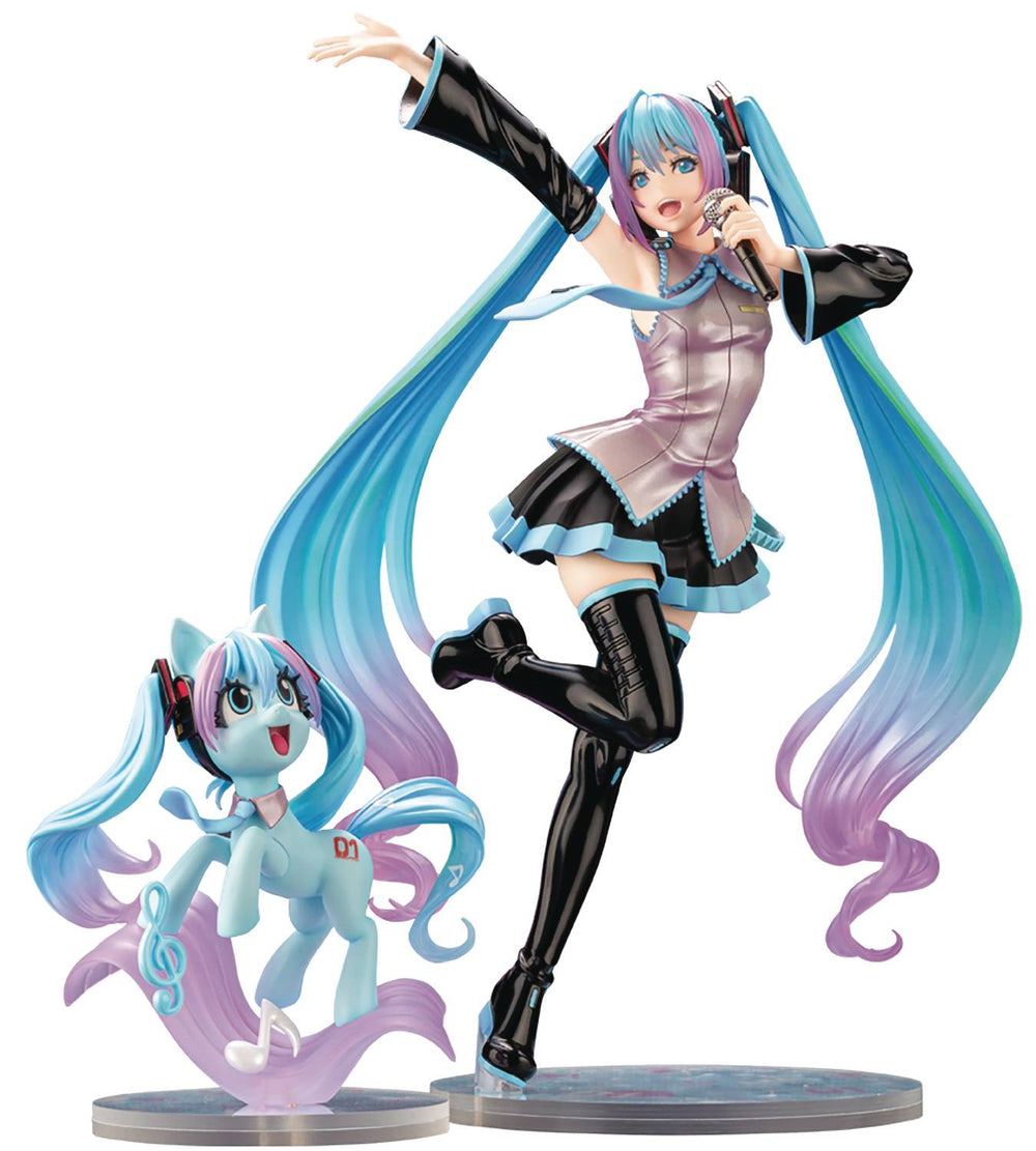 HATSUNE MIKU FEAT MY LITTLE PONY BISHOUJO STATUE (NET) (C: 1